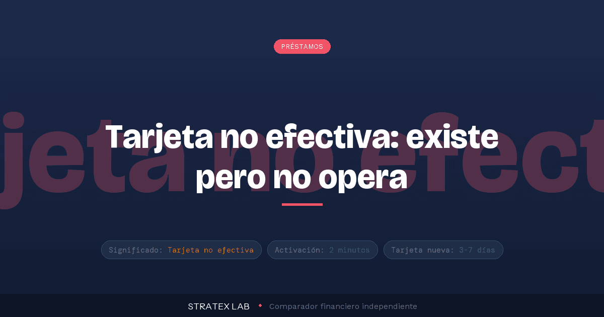 causa 125 tarjeta denegada tarjeta no efectiva - Stratex Lab