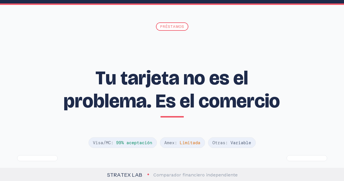 causa 180 tarjeta denegada tarjeta ajena al servicio - Stratex Lab