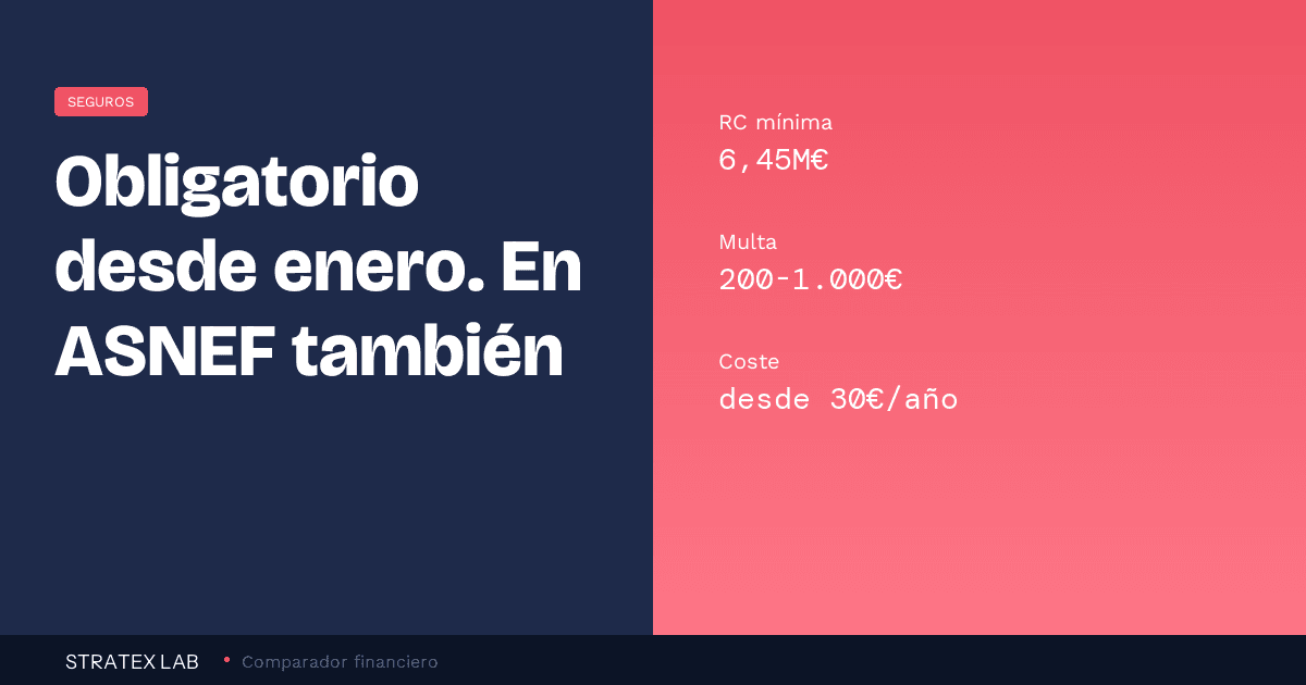 Seguro de patinete eléctrico con ASNEF - Stratex Lab
