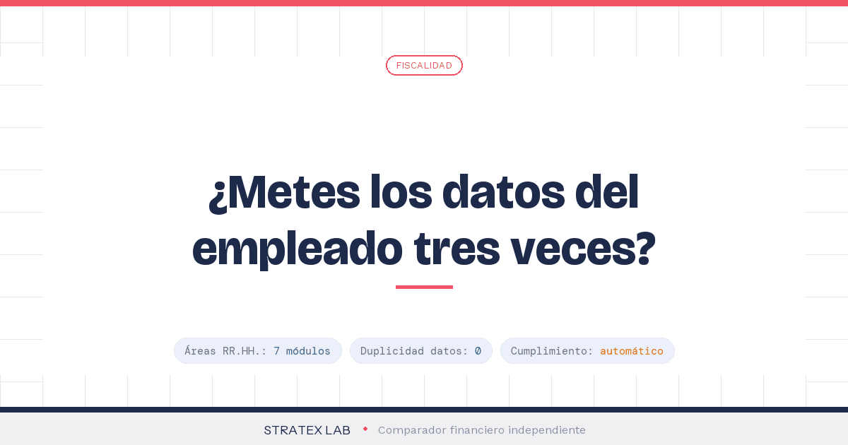 software de recursos humanos - Stratex Lab
