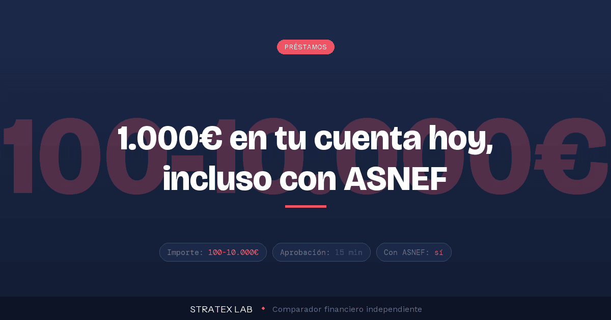 necesito 1.000 euros urgente - Stratex Lab